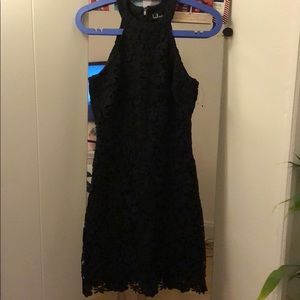Lulu black lace dress